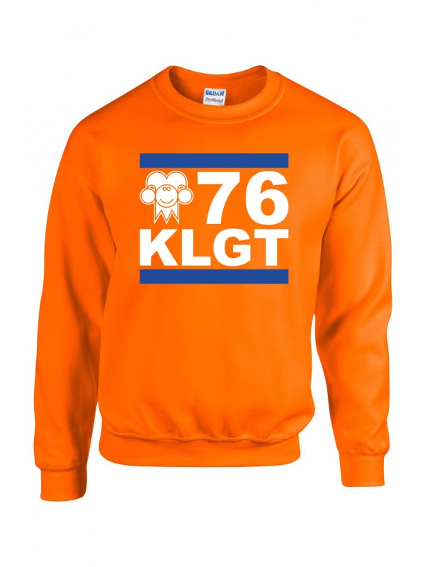 Sweater Oranje | 076KLGT wit